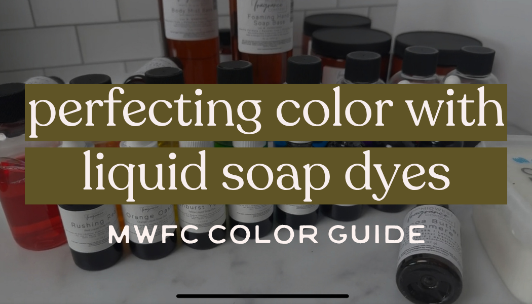 Liquid Soap Dyes | Color Guide Resource