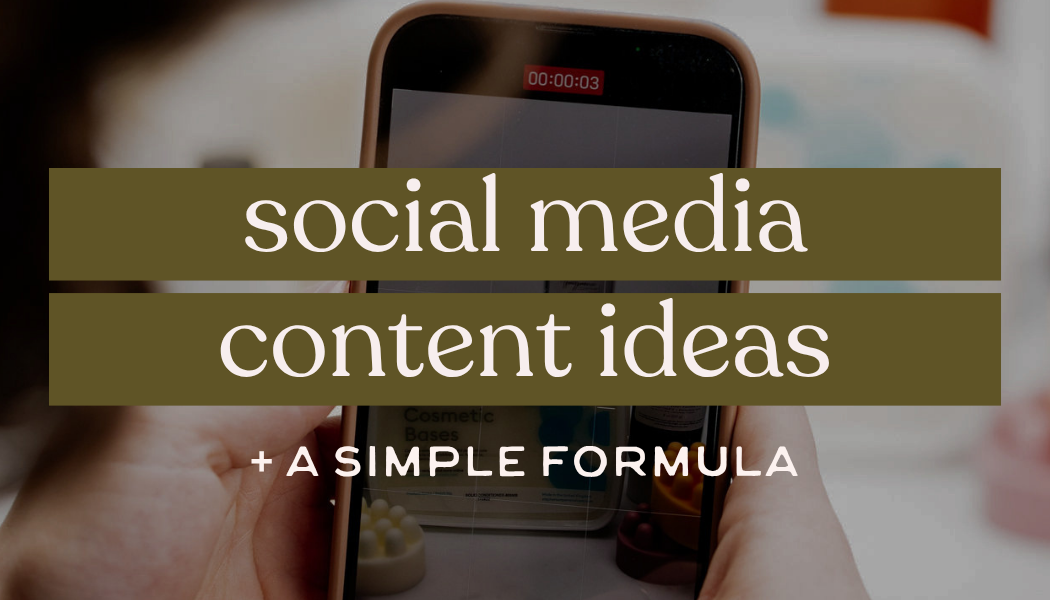Social Media Doesn’t Have to Be Hard: Use These Content Ideas to Stay Consistent