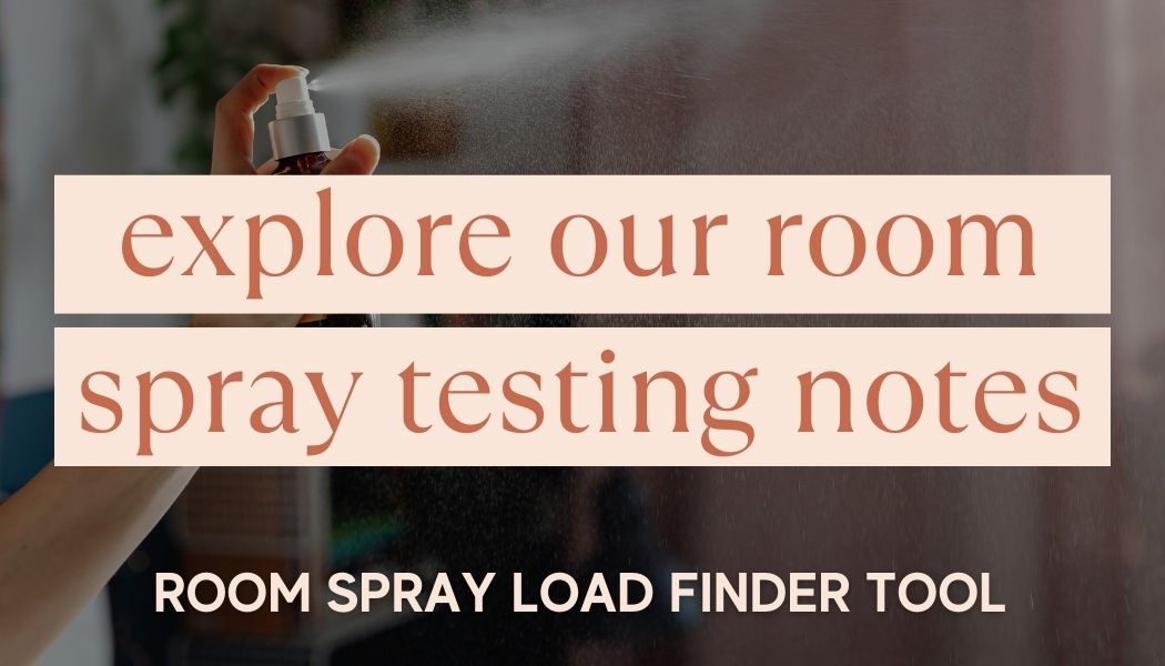 About our MWFC Room Spray Fragrance Load Finder Tool