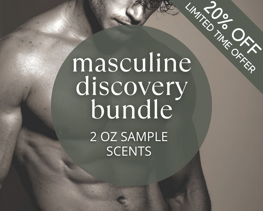 Masculine Scent Discovery Bundle | 2 oz Samples