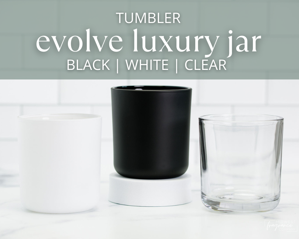 Evolve Candle Vessel | Luxury Tumbler Jar