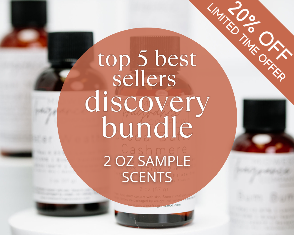 Top 5 Best Sellers Scent Discovery Bundle | 2 oz Samples