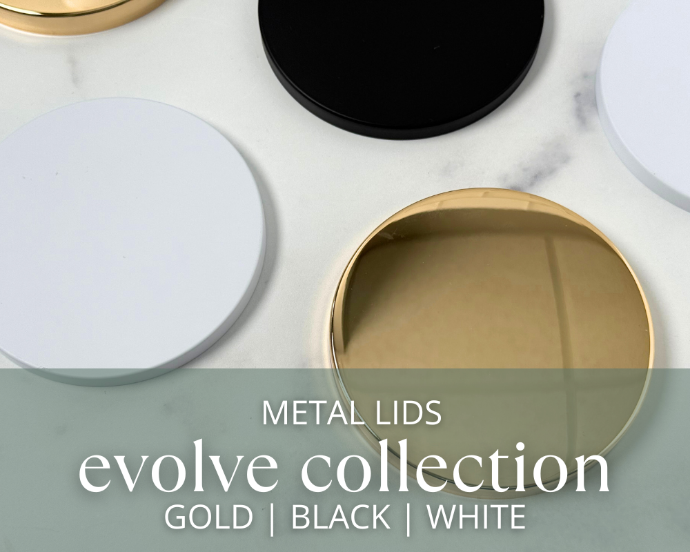 Evolve Candle Lids | Metal
