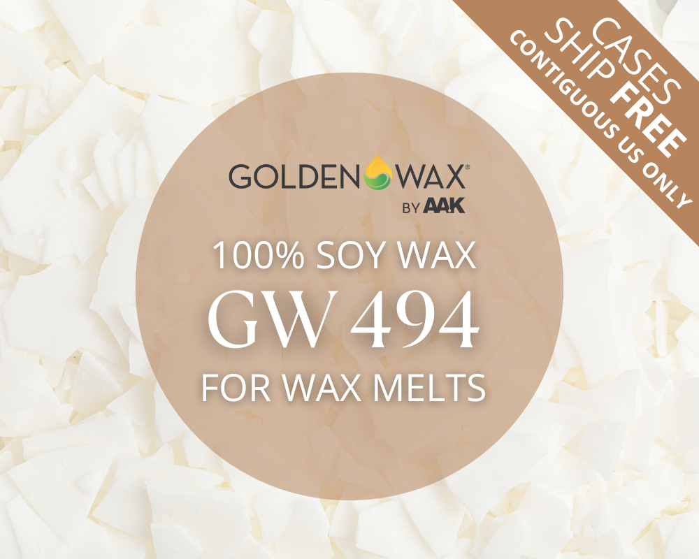 Golden Wax 494 | 100% Soy Tart Wax | For Wax Melts