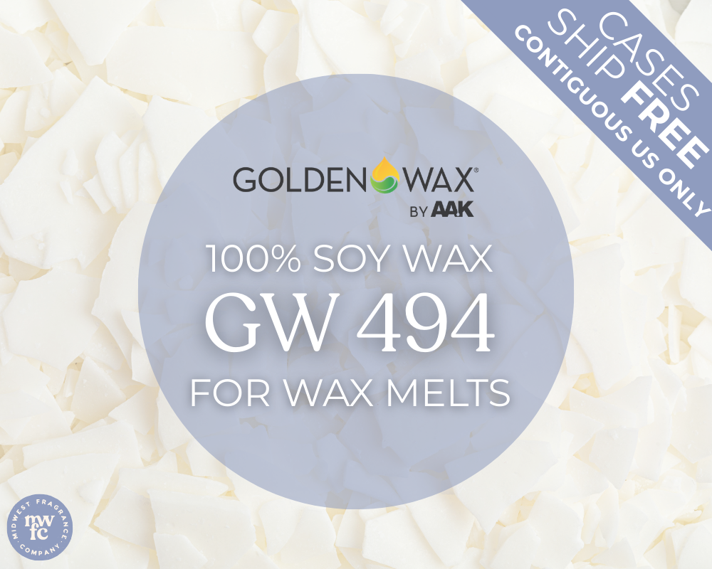 Golden Wax 494 | 100% Soy Tart Wax | For Wax Melts