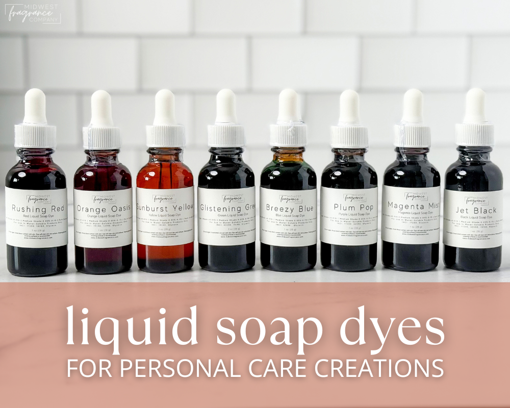 Liquid Soap Dyes for Personal Care Products
