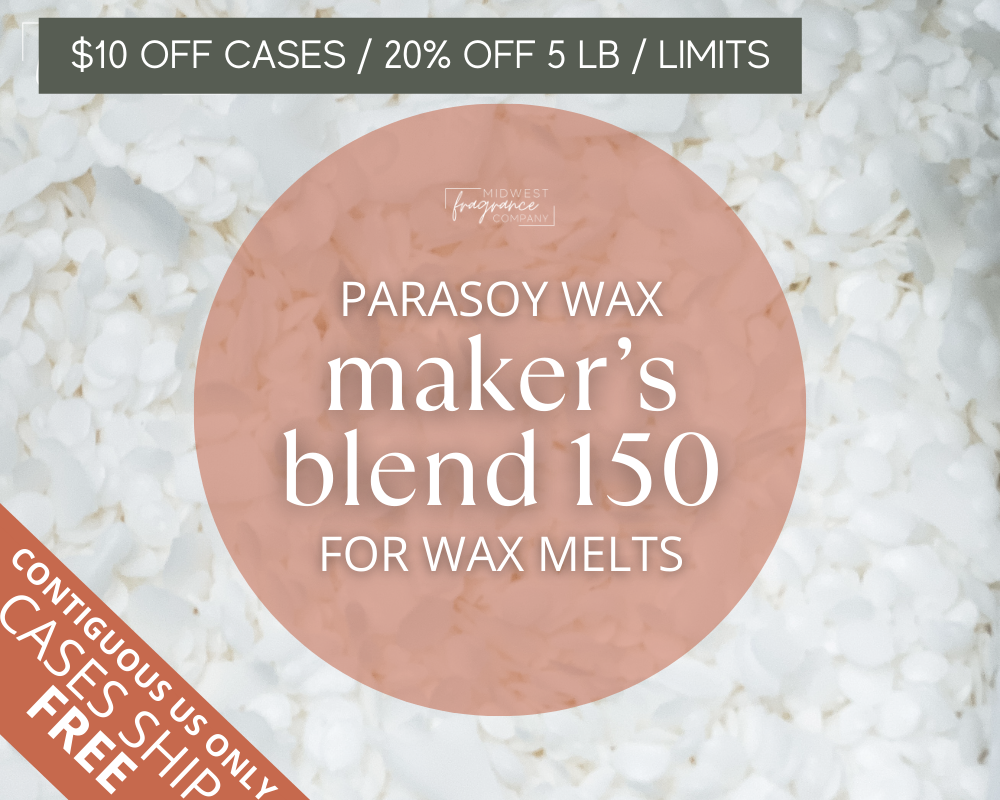 Maker's Blend 150 | Para-Soy Tart + Votive + Pillar Wax | For Wax Melts