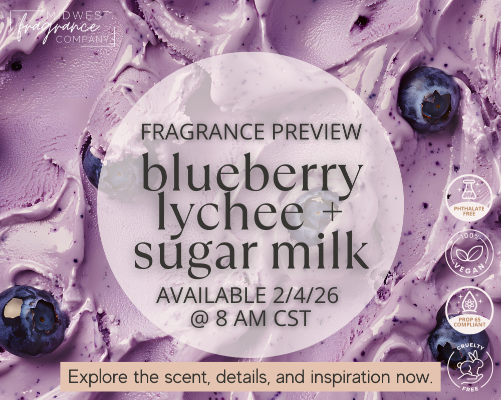 Blueberry Lychee + Sugar Milk - Fragrance Oil