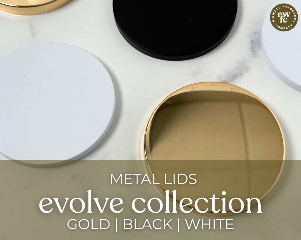 Evolve Candle Lids | Metal