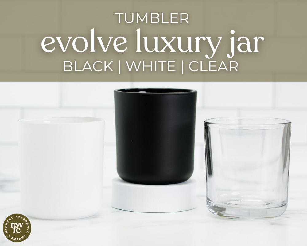 Evolve Candle Vessel | Luxury Tumbler Jar