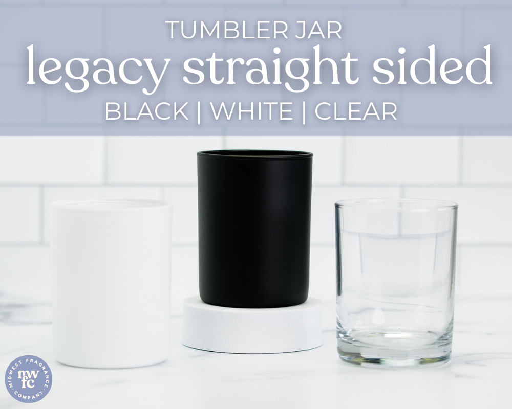 Legacy Candle Vessel | Straight Sided Tumbler Jar