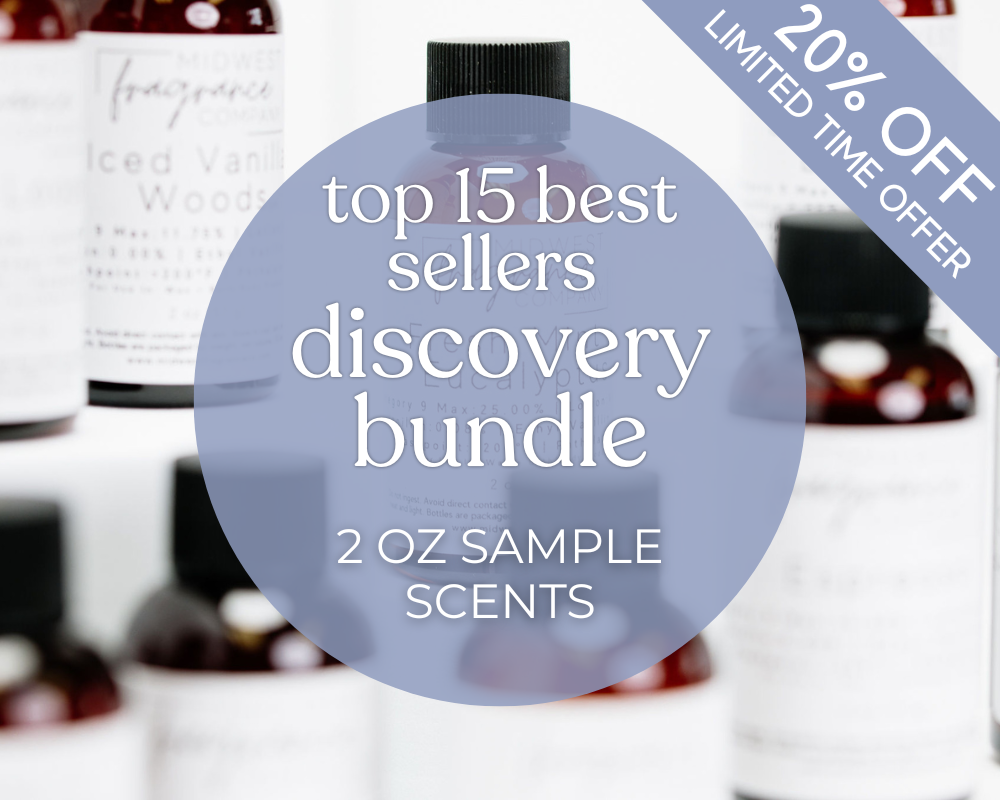Top 15 Best Sellers Scent Discovery Bundle | 2 oz Samples