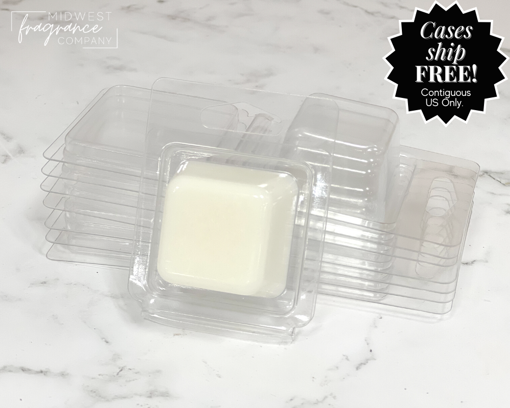 Single Cavity Clamshell Molds, For Wax Melts