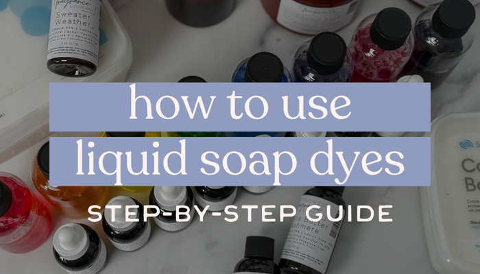 Getting Started with Liquid Soap Dyes: Step-by-Step Guide
