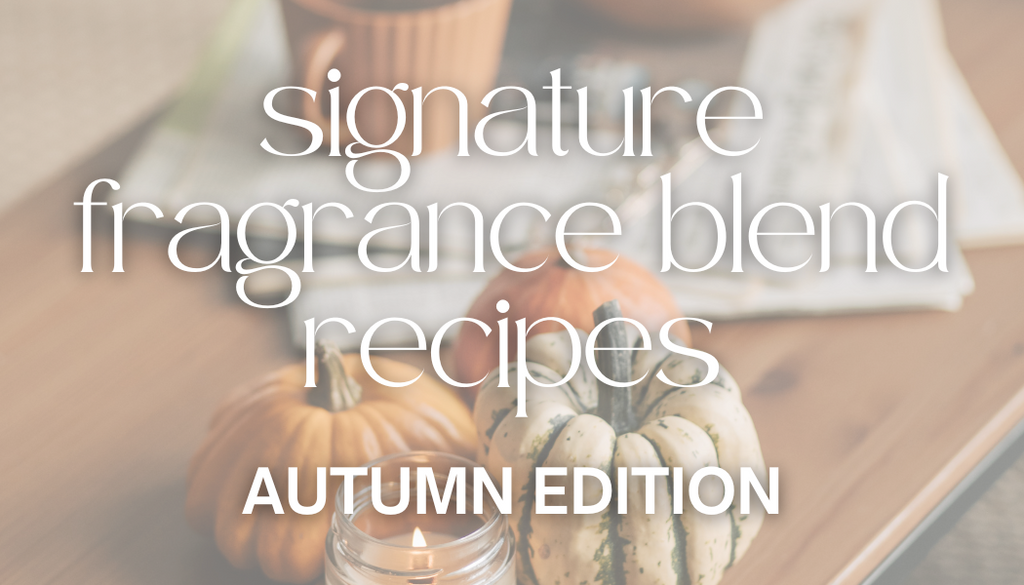 Autumn fragrance blend ideas