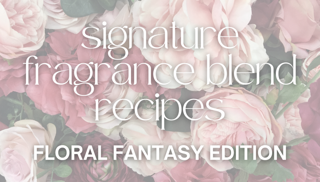 Floral fragrance blend ideas