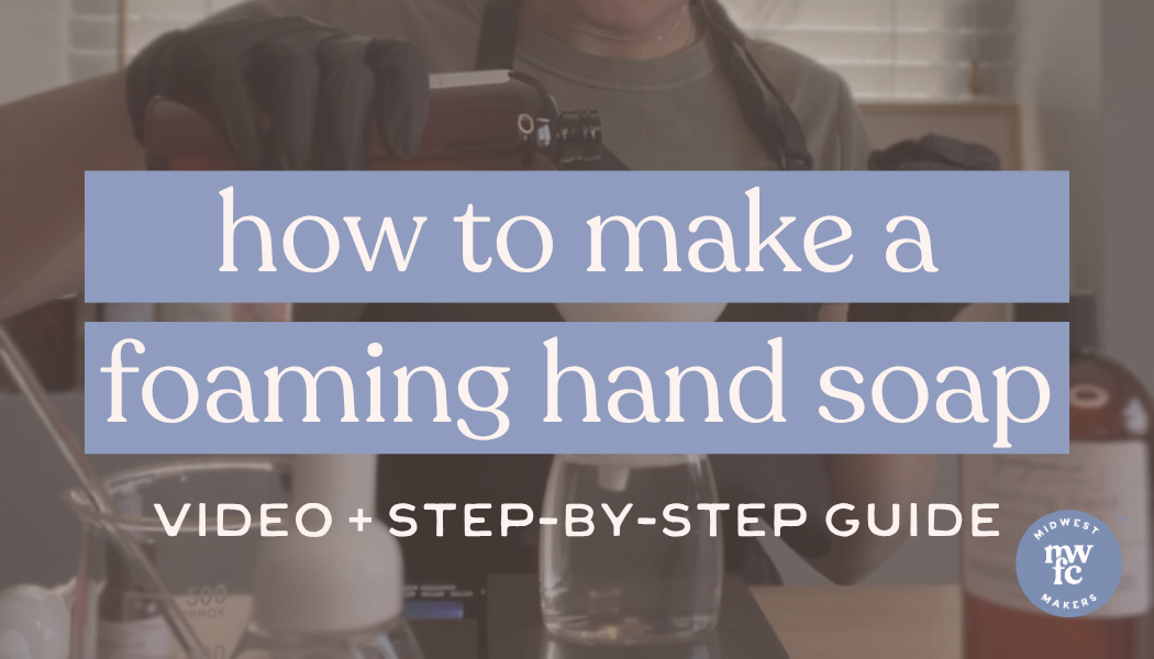 how to make a foaming hand soap
