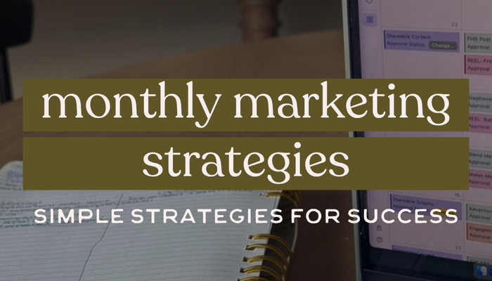 Stop Feeling Stuck: A Simple Marketing Strategy for Handmade Business Owners