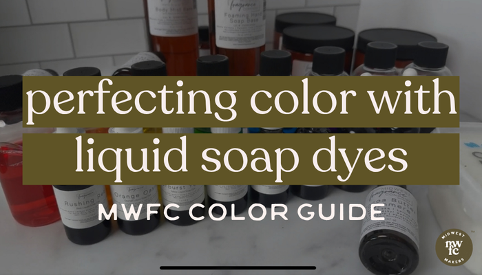 Liquid Soap Dyes | Color Guide Resource