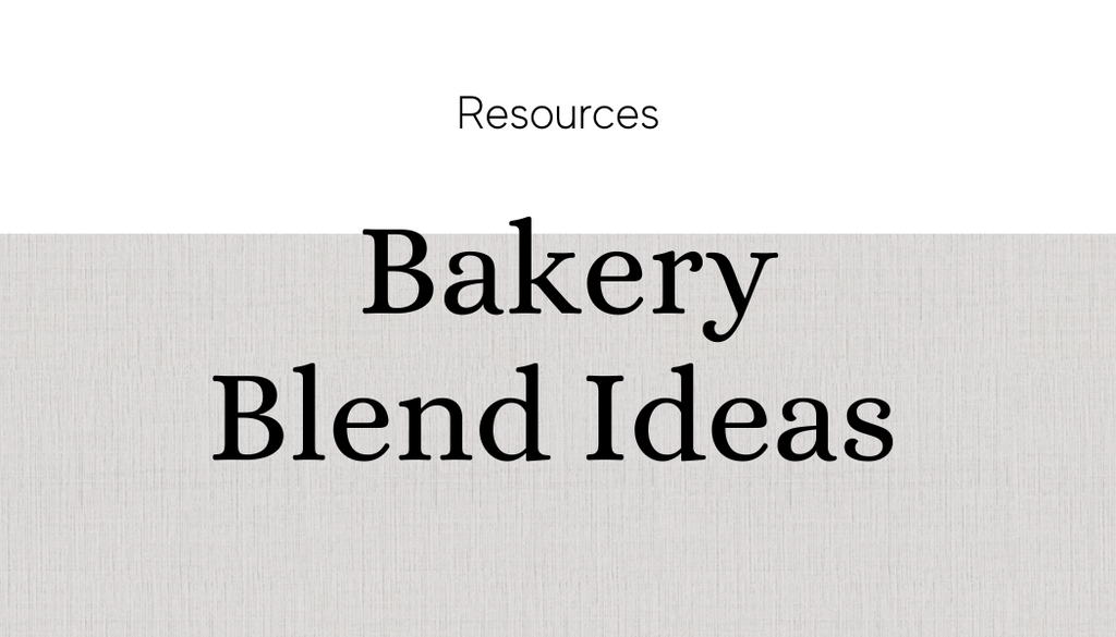 MWFC Bakery Oil Blend Ideas