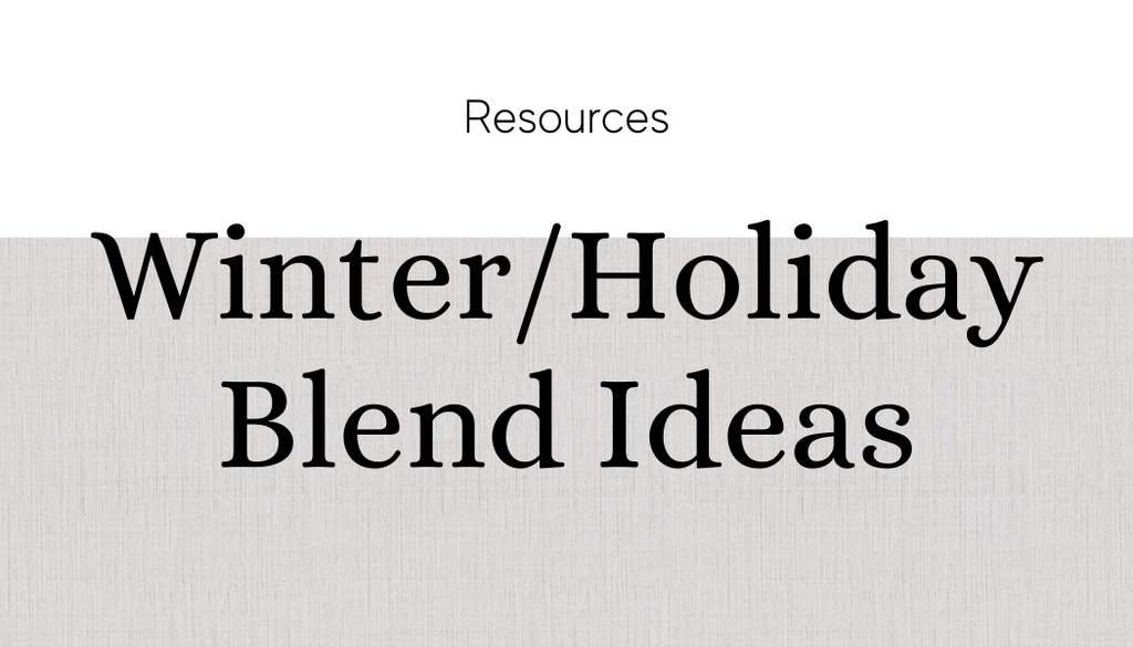 MWFC Winter/Holiday Blend Ideas