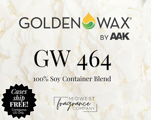 Golden Wax 464 Soy Blend Wax - Candlewic: Candle Making Supplies