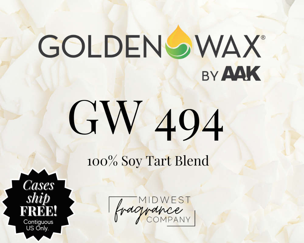 Golden Wax 494 | 100% Soy Tart Wax | For Wax Melts