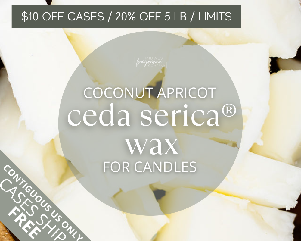 Ceda Serica® | Coconut Apricot Candle Wax | Luxury Wax
