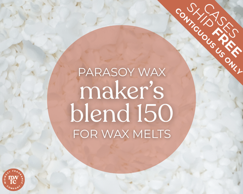 Maker's Blend 150 | Para-Soy Tart + Votive + Pillar Wax | For Wax