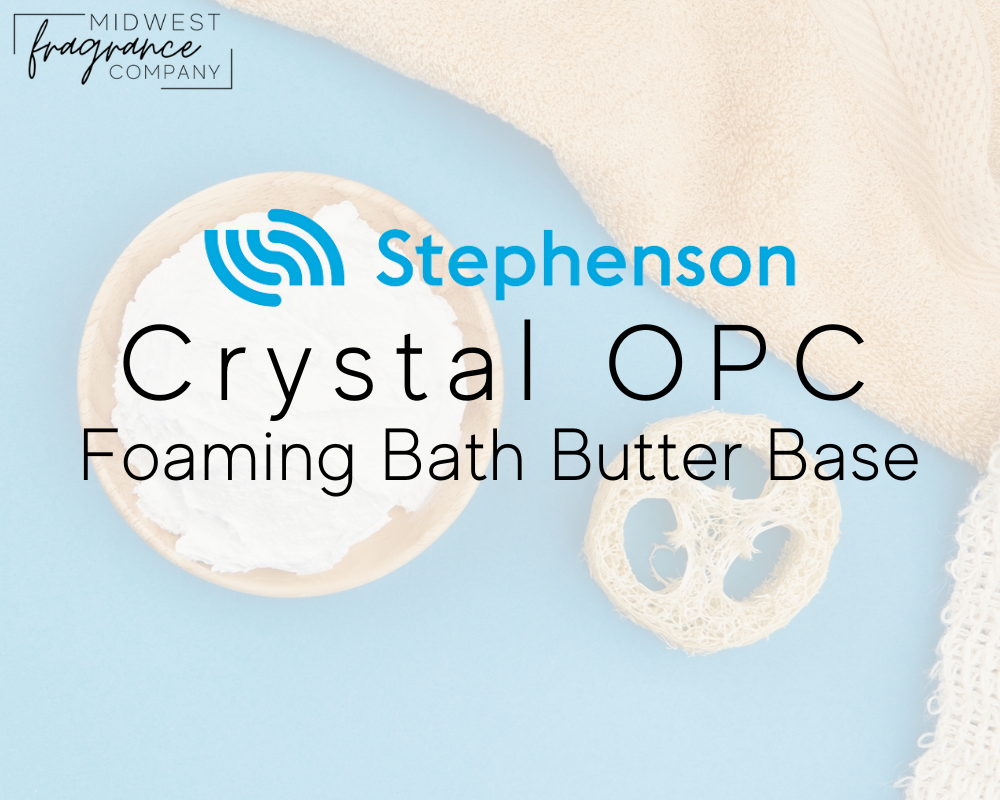 Stephenson Crystal OPC | Foaming Bath Butter Base | Midwest Fragrance ...