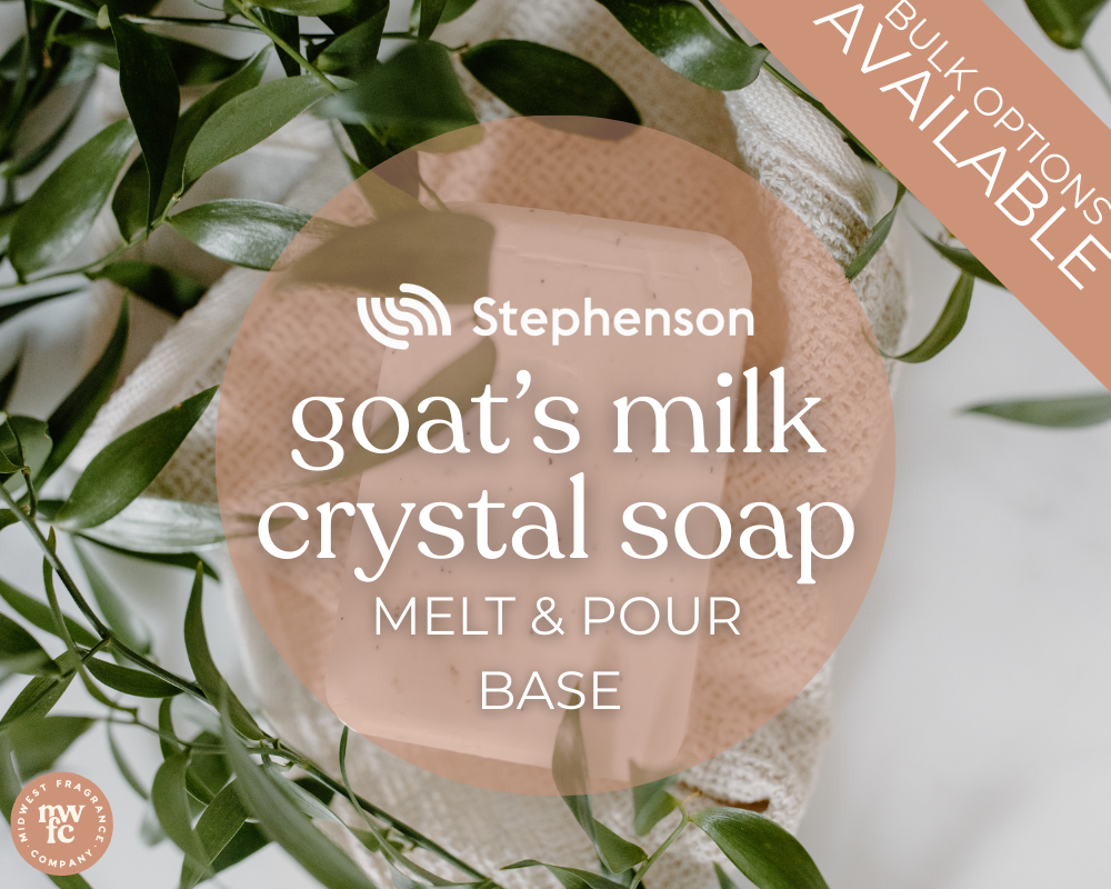 Stephenson Goat's Milk | Melt & Pour Crystal Soap Base