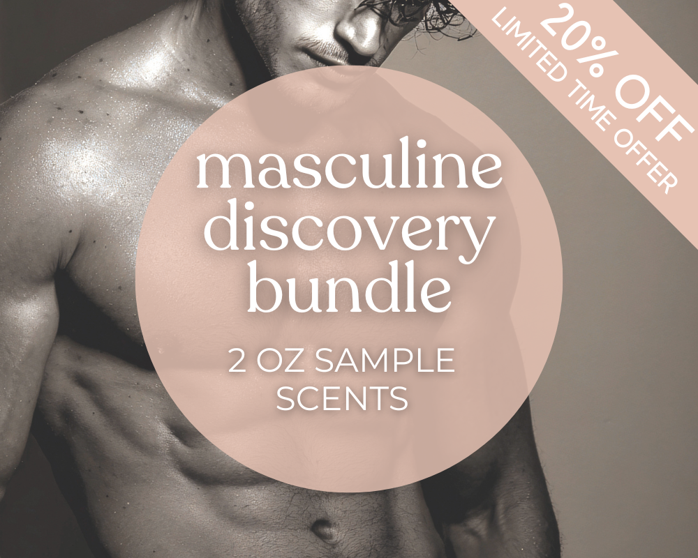 Masculine Scent Discovery Bundle | 2 oz Samples