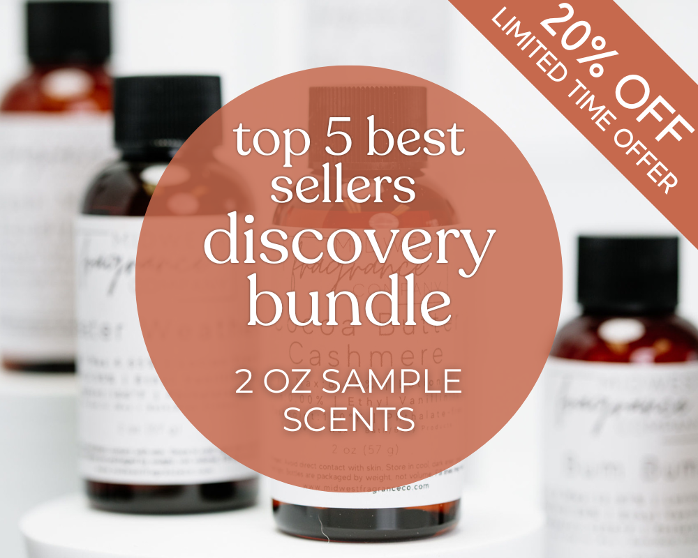 Top 5 Best Sellers Scent Discovery Bundle | 2 oz Samples