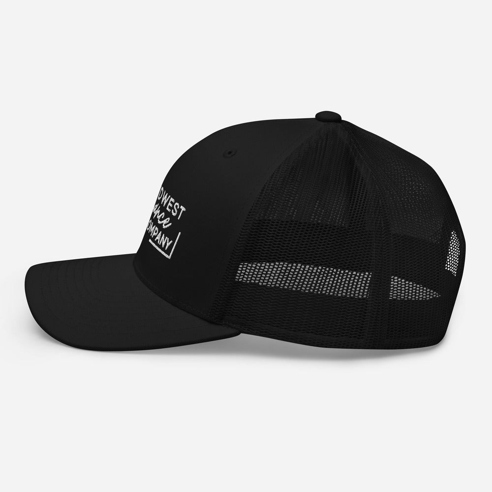 Trucker Cap with Embroidered MWFC Logo